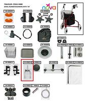 Nova Fork for Front Wheel - Nova Model 4900 - Front - w/SN: JN