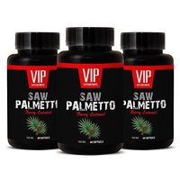 Hair Growth Vitamins for Men - Saw Palmetto Berry Extract 160 MG - Saw Palmetto multivitamin - 3 Bottles 180 Softgels