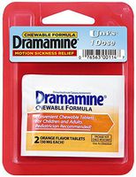 Dramamine 6 PK (200mg 2 Caplets Per Pack) | Motion Sickness Medication, Perfect for Travel