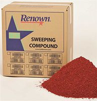 Renown REN04012 Sweeping Compound Oil Base, No Grit, 50 lb. Box, Red