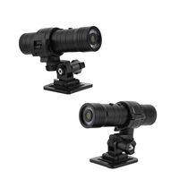 Bike Sports DV Recorder, 720P Night Vision Mini Portable Waterproof Bike Motorcycle Helmet Outdoor Sports Bike Helmet DVR Flashlight with Camera