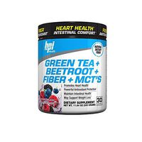 Green Tea Extract with Beetroot, Fiber and MCT's - For Healthy Weight Support, Cardiovascular and Intestinal Health – Powerful Antioxidant & Free Radical Protection – 30 Servings, Berry Splash
