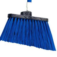 56" Sparta Spectrum Duo-Sweep Angle Broom with Blue Bristles