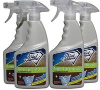 Fine Furniture Cleaner & Polish: Add a Beautiful Spray Shine to your Furniture and Wood Cabinets. By Black Diamond Stoneworks. (4-pints)