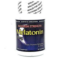 Earth's Creation Melatonin 10mg - Maximum Strengh - 60 Tablets