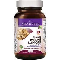New Chapter Reishi Mushroom - LifeShield Immune Support with Organic Reishi Mushroom Vegan + Non-GMO Ingredients - 120 ct