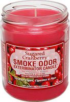 Smoke Odor Exterminator Candle, Sugared Cranberry, 13 oz