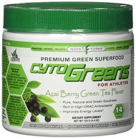 NovaForme CytoGreens for Athletes Acai Berry Green Tea - 4.4 oz