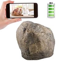 Spy-Max SG Home CVR Landscape Stone Hidden Camera w/ 90-Day Standby Battery + Cloud Video Recording