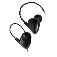 in-Ear Earphones Hi-Res Headphones with High Resolution Seeds Dynamic IEMs Wired Earbuds for HIDIZS Hi-Res Audio Player (Black)