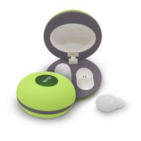 Wireless Earbuds Bluetooth 5.0 Richgv Wireless Headphones Deep Bass Noise Cancelling Built-in Micro with Durable Charging Case Green