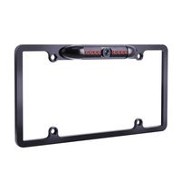 Pineeron Backup Camera License Plate 1 Pack Mount Waterproof High Sensitive 8 IR LED Night Vision Rear