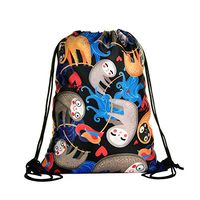 LIHI Bag Children 10 Pack Nylon Birthday Party Supplies Favors Goody Bags,Sloth