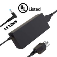 UL Listed 11ft Laptop Charger for HP Stream 11 13 14 X2 (All Model) Connector Size: Φ4.5Φ3.0mm [19.5V 2.31A 45W]
