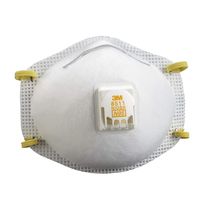 3M 8511 Respirator, N95, Cool Flow Valve (10-Pack)