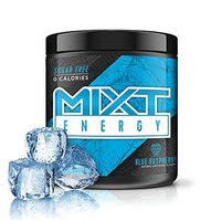 MIXT Energy Supplement, Designed for Energy and Focus, 8 Hour Energy Drink, No Sugar, No Calories, Awesome Taste, Gaming Energy, Keto Approved (60 Servings, Blue Raspberry)