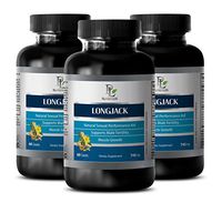 Weight Loss and Energy Pills - LONGJACK 745MG - Premium Advanced Formula - L-arginine Best - 3 Bottle (180 Capsules)