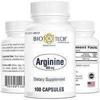 BioTech Pharmacal - Arginine (600mg) - 100 Count