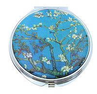 Value Arts Vincent Van Gogh Almond Blossoms Pill Box, 3 Compartments, 2.8 Inches Diameter