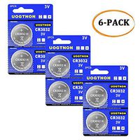 CR3032 (BR3032) 3V Lithium Battery (6 - Pack)