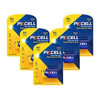 9V 6F22 Mn1604 battery For Smoke Detectors (5pc)