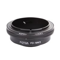FocusFoto FOTGA Adapter Ring for Canon FD & FL Mount Lens to Olympus Pen and Panasonic Lumix Micro Four Thirds (MFT, M4/3) Mount Mirrorless Camera Body