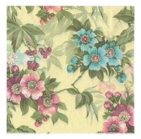 Salome Idea 60 Counts Shower Tea Party Birthday or Wedding Party Napkins,Romatic Floral Napkins(Romatic Floral 01)