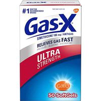 Gas X Antigas, Ultra Strength, 180 mg, Softgels, 50 ct (Pack of 3)