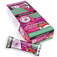Daryl's Performance Line Strawberry Cream, Gluten Free, Protein Bars (12 Bars)