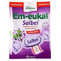 4x Em-eukal Salbei zuckerfrei (suger free), 75 g (German Import)