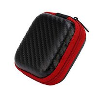 Orcbee_for Apple Airpods Earphones Case Box Size Holder Hard Shell EVA Carrying (Red)