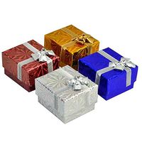 Multi-Color Jewelry Ring Boxes - Pack of 48