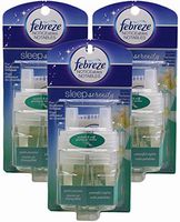Febreze Sleep Serenity Bedroom Diffuser, Noticeables, Quiet Jasmine, Refills (Pack of 3)