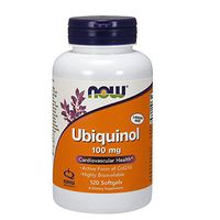 Ubiquinol, 100 mg, 120 Softgels by Now Foods (Pack of 2)
