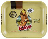 Raw Rolling Tray - Bikini Woman Design (Large 10.75" x 13.25")
