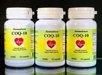 CoQ-10 Q-10 coq10 CO Q10 co-Enzyme 300mg - Various Sizes. Made in USA (3 Bottles - 180 [3x60] Capsules)