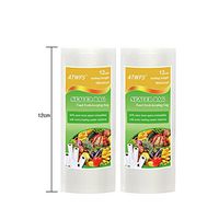 ATWFS Vacuum Packaging Rolls- 12cm x 500cm/4.7" x 200" inch - Pack of 2
