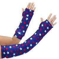 CastCoverz! Designer Arm Cast Cover - USA Pride - Large Short: 13" Length X 13" Circumference - Removable and Washable - Made in USA