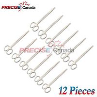 Precise Canada: Operating Scissors, Nursing Scissors Straight Made of High Grade Stainless Steel SH/BL, 5.5" (12)