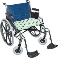 EHOB Inc WAFFLE Bariatric Cushion 28" x 22" x 2", 700lb, Diamond Shape, Green, Lightweight (1 Each)