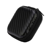 Orcbee_for Apple Airpods Earphones Case Box Size Holder Hard Shell EVA Carrying (Black)