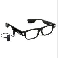 CHAO Smart Bluetooth 4.0 Glasses Headset with HD Waterproof Wireless Headset Hearing Aid, Easy to Use, Suitable for Horse Riding, Fishing, Hiking, Boating Etc