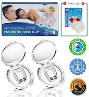 Latest Anti snoring Device Silicone Magnetic Anti Snore Nose Clipple Effective-Easy Stop Snoring Solution Professional Sleeping Aid Relieve Snore for Men Women (2 Pack)