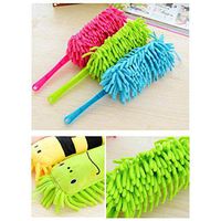 Hotstype Durable Practical Cartoon Round Head Home Dust Removal Cleaning Brush Feather Dusters