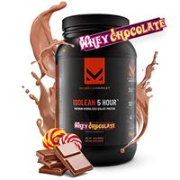 Muscle Market - Isolean 5 Hour | Premium Hydrolyzed Isolate Protein | 24 Grams of Protein | Lower Calorie and Low Carb | Post Workout, Muscle Recovery, Meal Replacement Shake (Whey Chocolate)