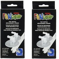 Thermos Replacement SoLDYZ Straws for 12 Ounce Funtainer Bottle, Clear, 2 Count (2 Pack)
