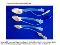 Legend MD Laryngeal Mask Airway, Size 3, Silicon, Disposable, LMA