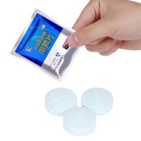 Pathsdie 5PC car Window Cleaning effervescent Tablet Wiper Concentrate Concentrated Solid Glass Cleaner (Multicolor)