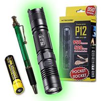 Nitecore Headlamp Cree XM-L2 HC50 - 565 Lumens + Nitecore Batteries + Charges + A&A Keychain light (NL186 + XPK charger)