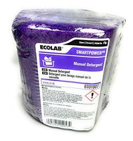 ECOLAB Smart Power Manual Dish Pot Pan Detergent 6101907 (2 Lb Block)